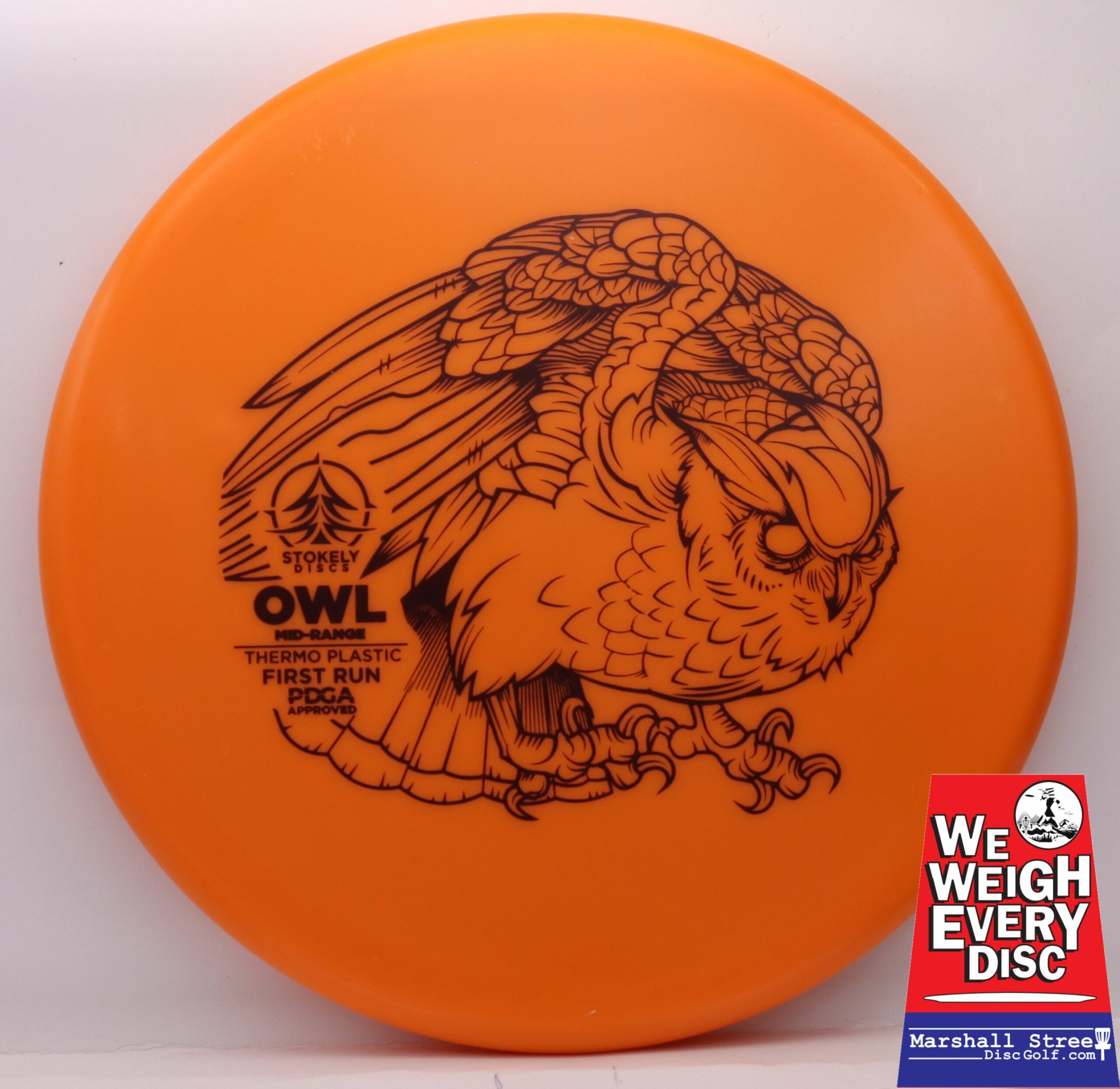 Thermo Owl, 1st Run • Marshall Street Disc Golf